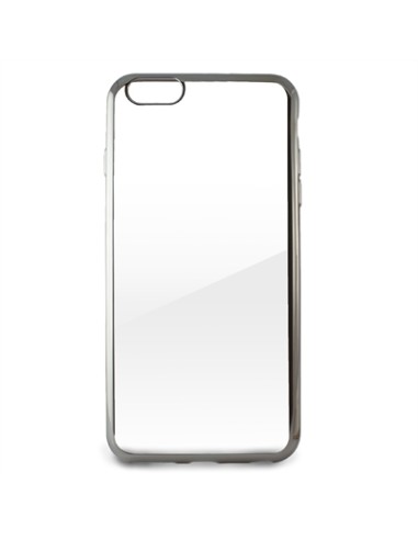 X-One Funda TPU Metal iPhone 6 Plus Plateado - Imagen 1