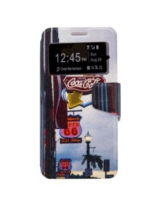 X-One Funda Libro Samsung A5 2016 Ruta 66 - Imagen 1