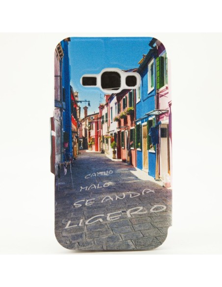 X-One Funda Libro Samsung J1 2016 Bici Escalera - Imagen 2