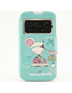 X-One Funda Libro LG K4 Ratita Presumida - Imagen 1