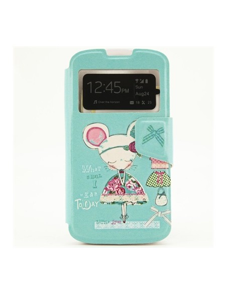 X-One Funda Libro LG K4 Ratita Presumida - Imagen 1