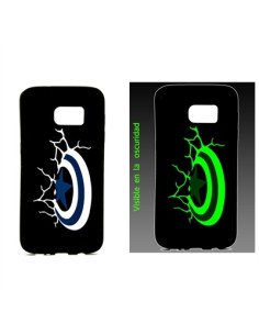X-One Funda TPU Fosforescente Samsung S7 Escudo Es - Imagen 1