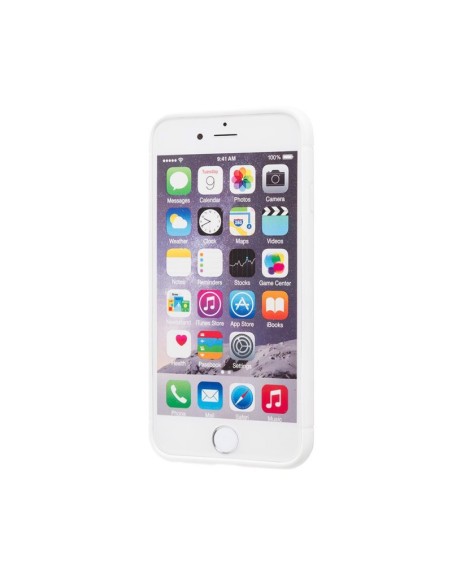 STIKGO Funda TPU Carclip iPhone 6 / 6S Blanca - Imagen 2