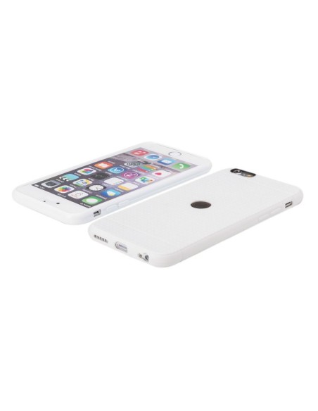 STIKGO Funda TPU Carclip iPhone 6 / 6S Blanca - Imagen 3