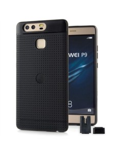 STIKGO Funda TPU Carclip Huawei P9 Negra - Imagen 1