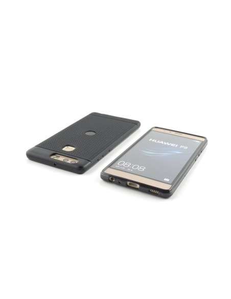 STIKGO Funda TPU Carclip Huawei P9 Negra - Imagen 3