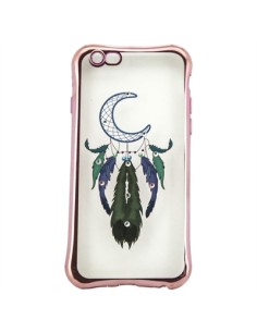 X-One Funda TPU Metal iPhone 6 Rosa Luna - Imagen 1