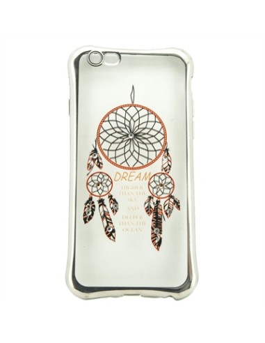 X-One Funda TPU Metal iPhone 6 Plata Sueños - Imagen 1