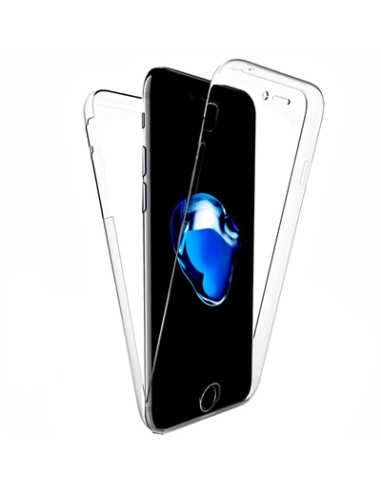 X-One Funda Carcasa 360 iPhone 7 Plus Transparente - Imagen 1