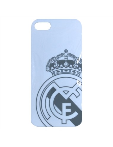 Real Madrid Carcasa iPhone 5 Blanca Escudo - Imagen 1