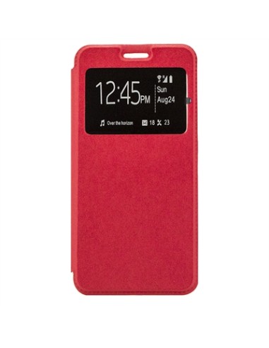 X-One Funda Libro Soporte Huawei P20 Lite Rojo - Imagen 1