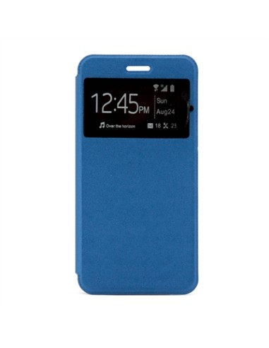 X-One Funda Libro Soporte Xiaomi Mi 7/ Mi 8 Azul - Imagen 1
