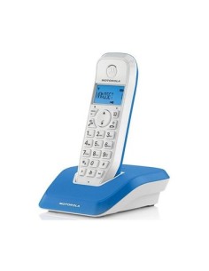 TELEFONO INALAMBRICO DECT DIGITAL MOTOROLA S1201 AZU - Imagen 1
