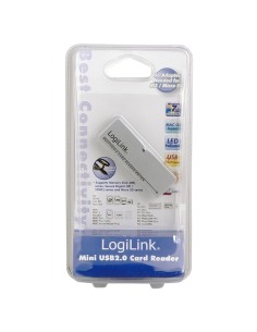 LECTOR TARJETA EXT LOGILINK MINI ALL-IN-1 CR0010 - Imagen 1
