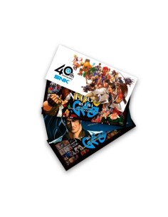 PACK DE 4 STICKERS CONSOLA NEOGEO MINI - Imagen 1