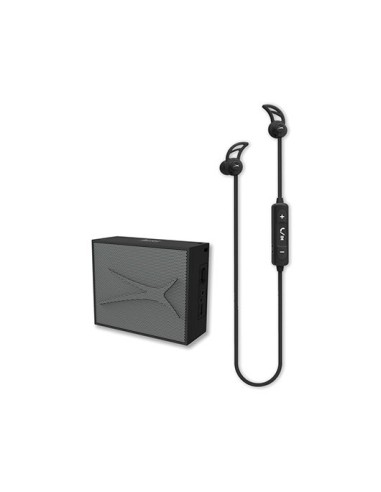 PACK AURICULAR + ALTAVOZ ALTEC LANSING URBAN NEGRO - Imagen 1