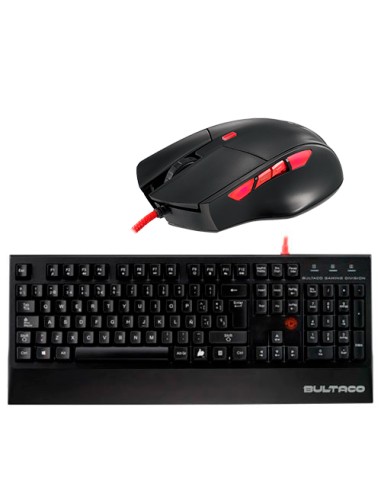 BUNDLE BULTACO GAMING DIVISION TECLADO METRALLA 101 + RATÓN MATADOR 101 - Imagen 1