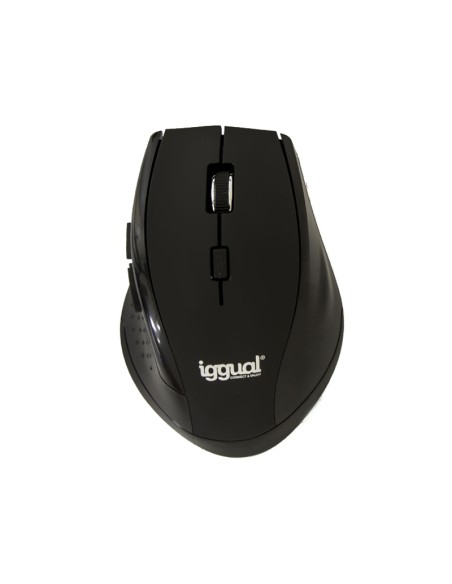 iggual WORK-2 Ratón óptico 1600dpi 2,4GHz Negro - Imagen 2