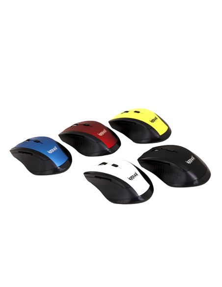 iggual WORK-2 Ratón óptico 1600dpi 2,4GHz Negro - Imagen 4