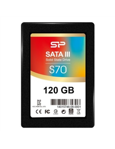 SP S70 SSD 120GB 2.5" 7mm Sata3 - Imagen 1