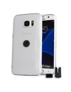 STIKGO Funda TPU Carclip Samsung S7 Edge Transpare - Imagen 1