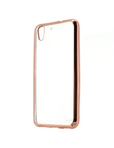 X-One Funda TPU Metal Huawei Y6 II Rosa - Imagen 1