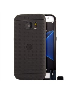 STIKGO Funda TPU Carclip Samsung S7 Negra - Imagen 1