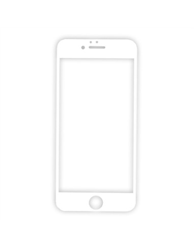 X-One Cristal Templado 3D iPhone 6 Blanco - Imagen 1