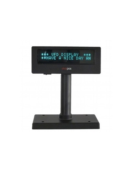 Posiberica Visor VFD 2X20 Usb Negro - Imagen 1