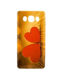 X-One Funda TPU Samsung J5 2016 Pareja Corazones - Imagen 1