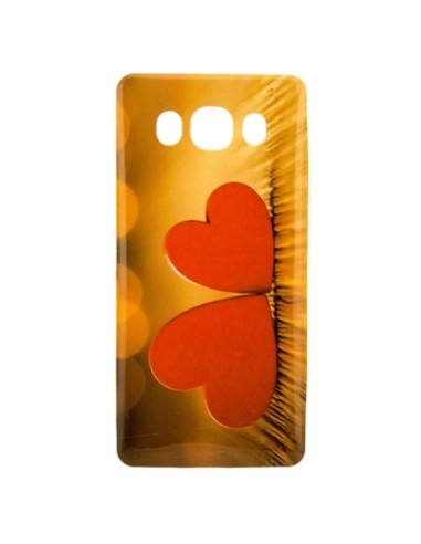 X-One Funda TPU Samsung J5 2016 Pareja Corazones - Imagen 1