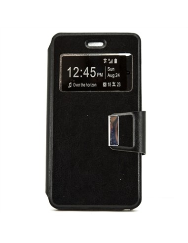 X-One Funda Libro Wiko Lenny 3 / Jerry Negro - Imagen 1