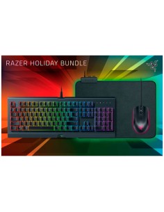BUNDLE RAZER HOLIDAY TECLADO CYNOSA CHROMA + RATON ABYSSUS ESSENTIAL + ALFOMBRILLA GOLIATHUS CHROMA - Imagen 1