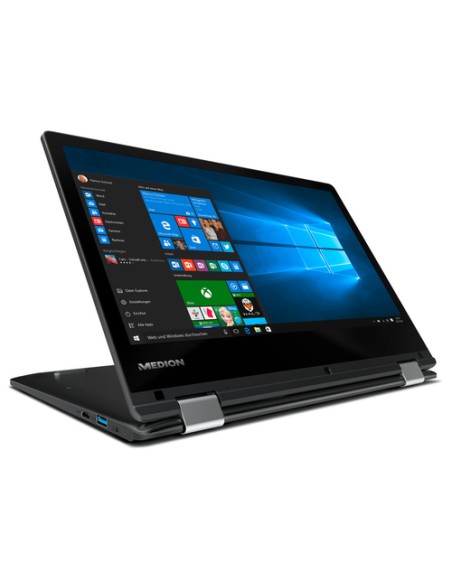 PORTATIL CONVERTIBLE MEDION PORTUGAL 30023736 E2221T BLACK - Imagen 3