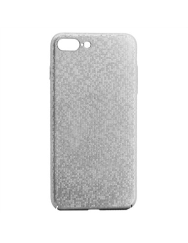 X-One Funda Carcasa Mosaico iPhone 7/8 Plus Plata - Imagen 1