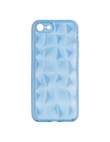 X-One Funda Diamante 3D iPhone 7/8 Azul - Imagen 1