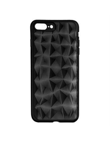 X-One Funda Diamante 3D iPhone 7/8 Plus Negro - Imagen 1