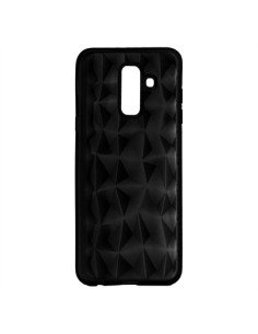 X-One Funda Diamante 3D Samsung A6 Plus 2018 Negro - Imagen 1