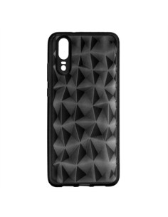 X-One Funda Diamante 3D Huawei P20 Negro - Imagen 1