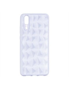 X-One Funda Diamante 3D Huawei P20 Transparente - Imagen 1
