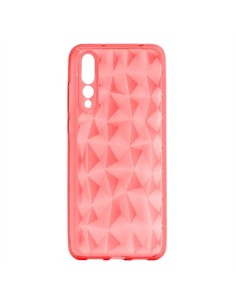 X-One Funda Diamante 3D Huawei P20 Plus Rojo - Imagen 1