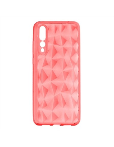 X-One Funda Diamante 3D Huawei P20 Plus Rojo - Imagen 1