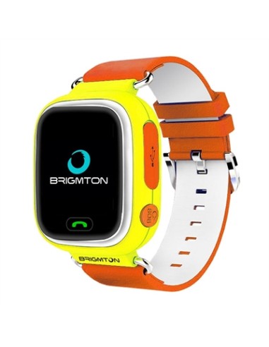 Brigmton BWATCH-KIDS SmartWatch GPS Naranja - Imagen 1