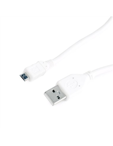 iggual Cable USB 2.0 Tipo A/M-MicroUSB 0.5 Mts Bla - Imagen 1