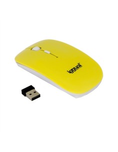 iggual SLIM-2 Ratón óptico 1600dpi plano 2,4G Ama. - Imagen 1