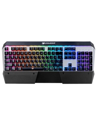 COUGAR Gaming Attack X3 RGB teclado USB Negro, Plata - Imagen 1