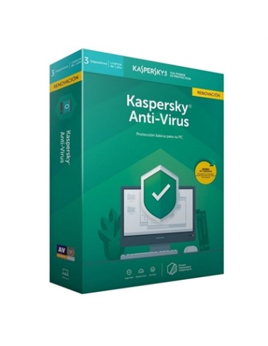 Kaspersky Antivirus 2019 3L/1A RN PROMO 10+2 - Imagen 1