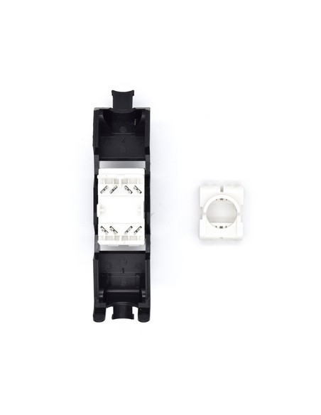 WP WPC-KEY-6AUP-TL/BL conector RJ45 Negro, Blanco - Imagen 3