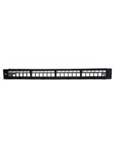 WP PATCH PANEL 19 UTP MOD VUOTO 1U - Imagen 1