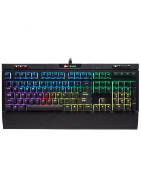 TECLADO CORSAIR GAMING STRAFE RGB MK.2 CHERRY MX RED - Imagen 1